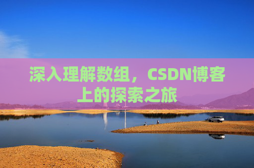 深入理解数组，CSDN博客上的探索之旅
